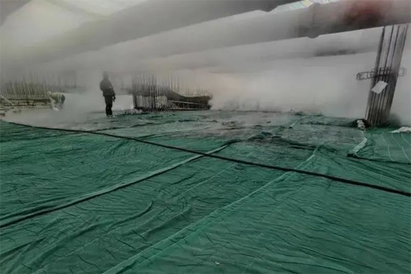 “蒸科技”首次亮相濟南地鐵，冬季混凝土砂漿低溫施工也不怕！